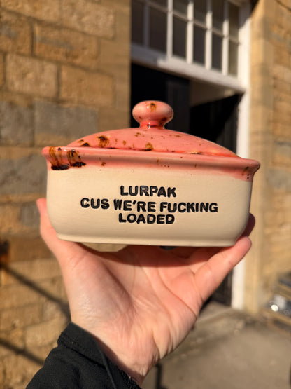 MADE TO ORDER Butter Dish  (10-12 weeks)