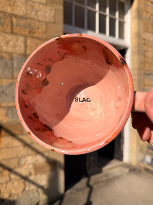 Handmade Sweary Jumbo Janice Mug  - SLAG