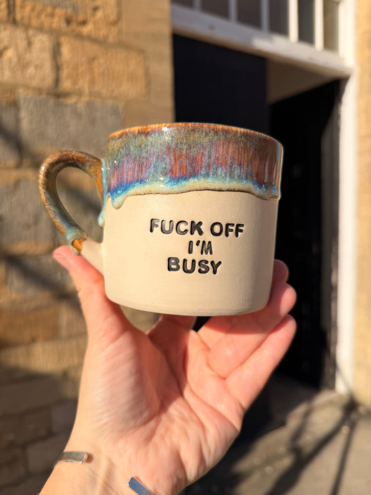 FCOFFFF Mug - FUCK OFF I'M BUSY