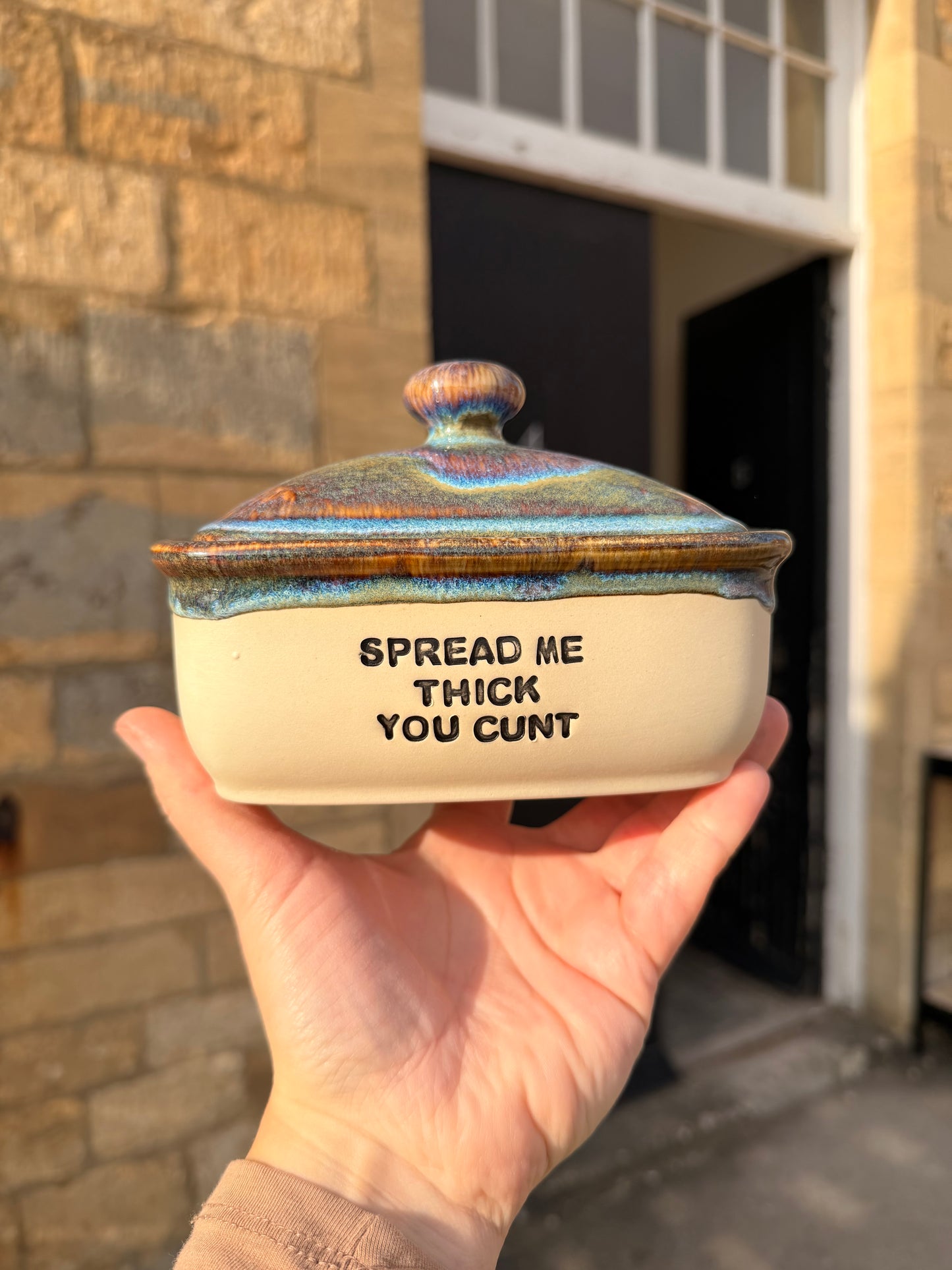MADE TO ORDER Butter Dish  (10-12 weeks)
