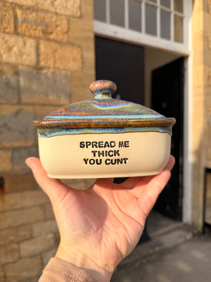 MADE TO ORDER Butter Dish  (10-12 weeks)