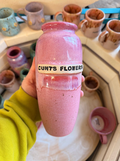 Studio Bitch Large Vases (Sweary and Boobie)
