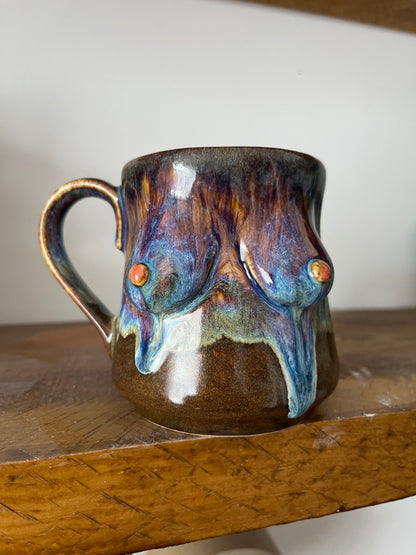 Handmade Miriam Boob Mug  - LIGHTNING
