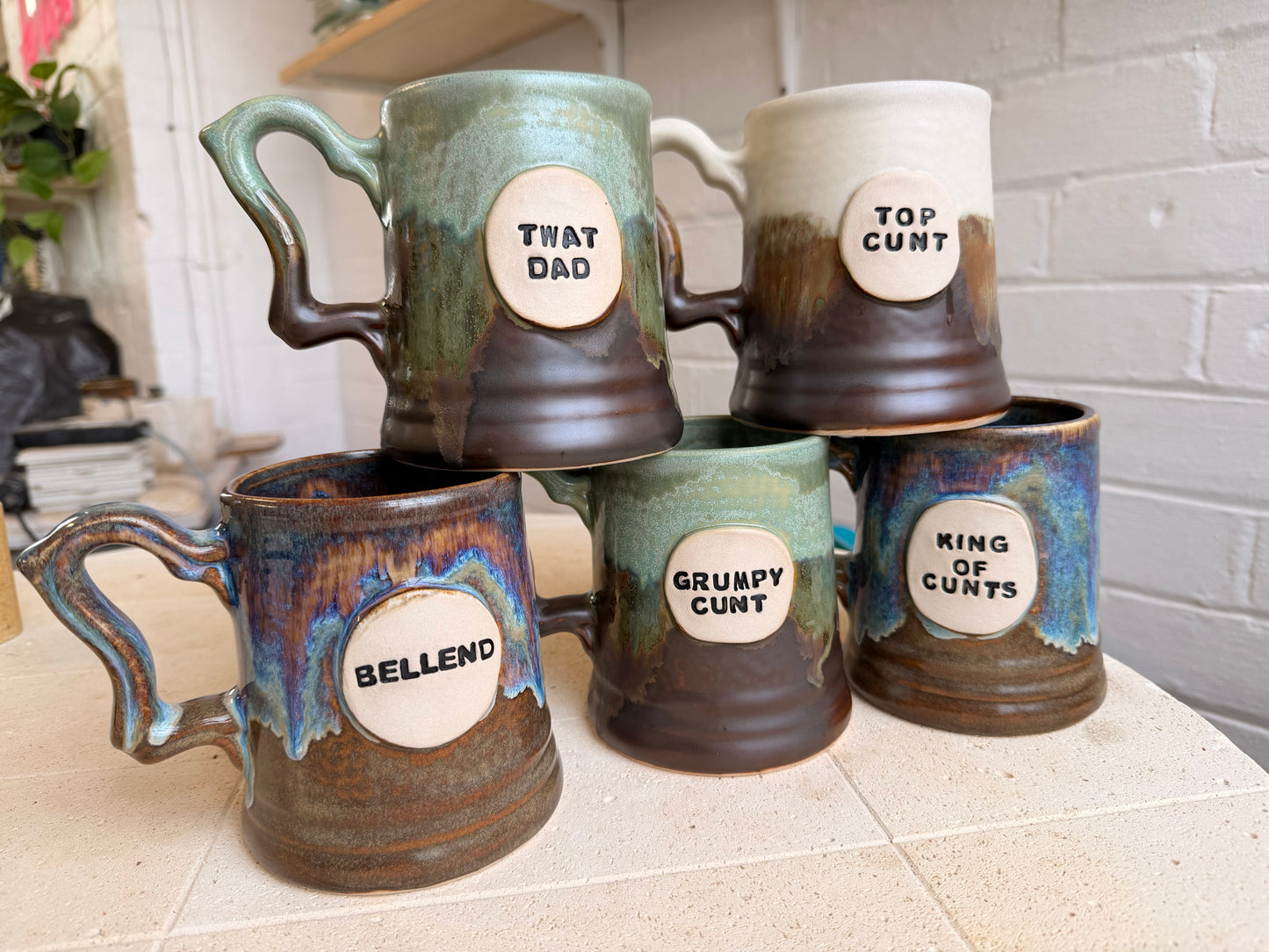 Limited Edition Handmade Ceramic Tankard