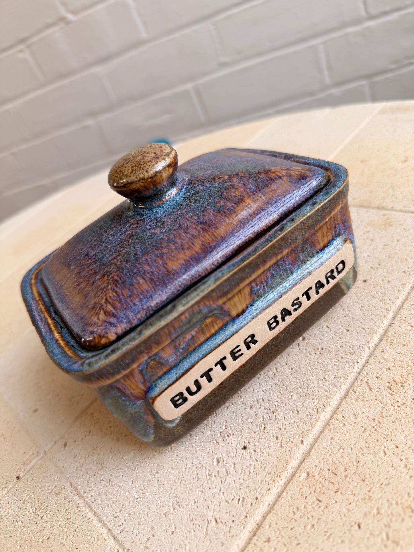Studio Bitches Rustic Butter Dish - BUTTER BASTARD