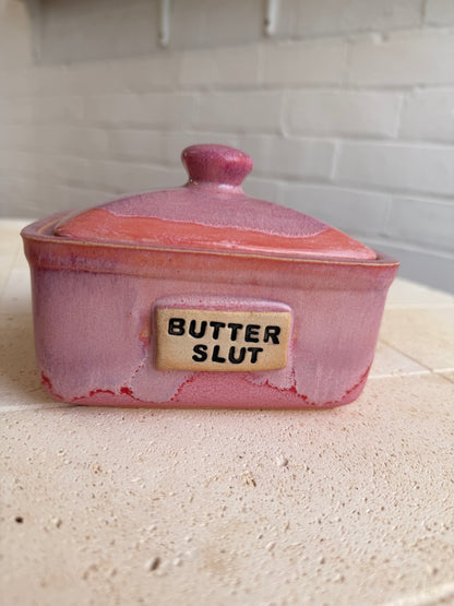 Studio Bitches Rustic Butter Dish - BUTTER SLUT