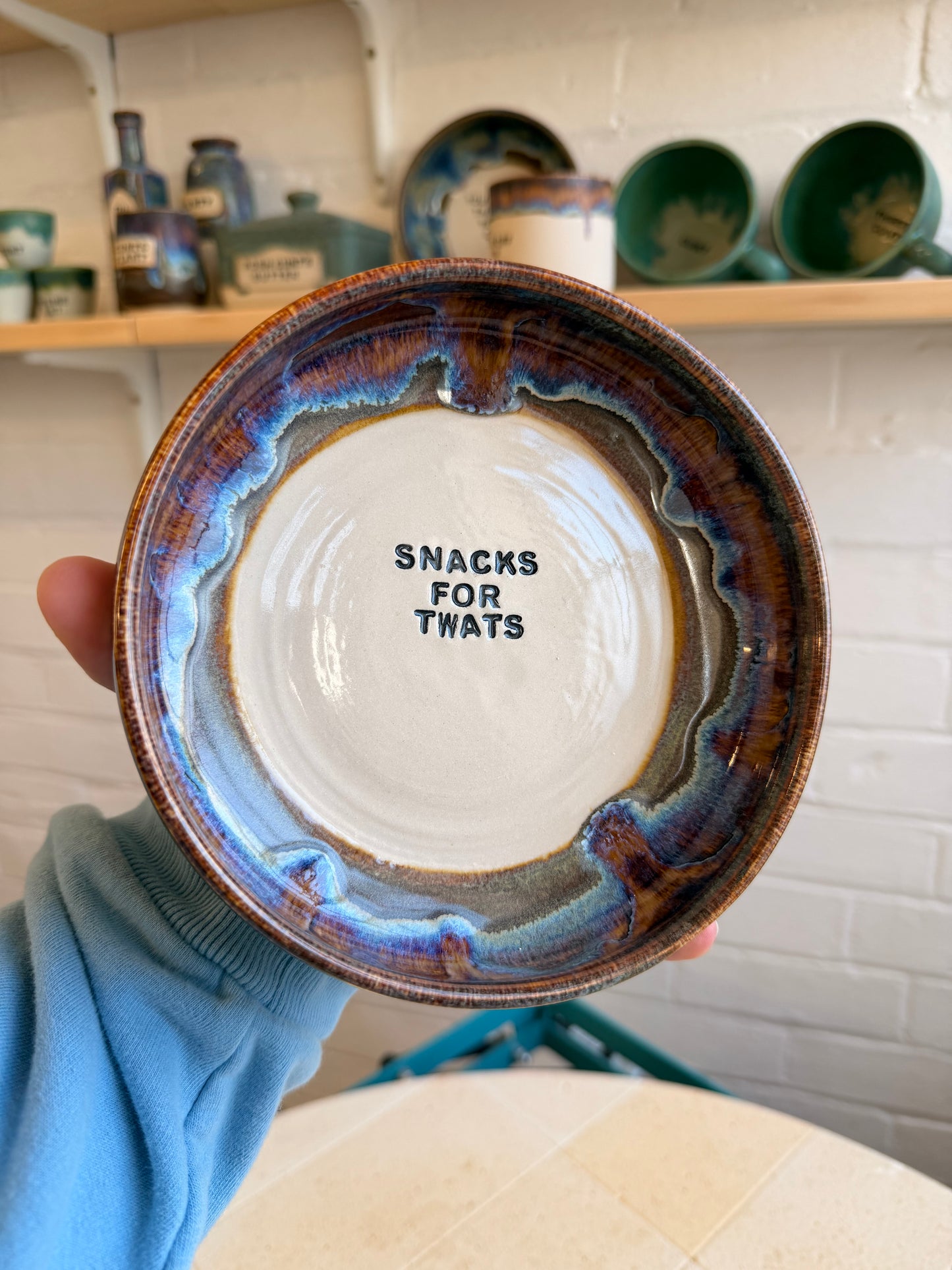 Handmade Snack Bowl - SNACKS FOR TWATS