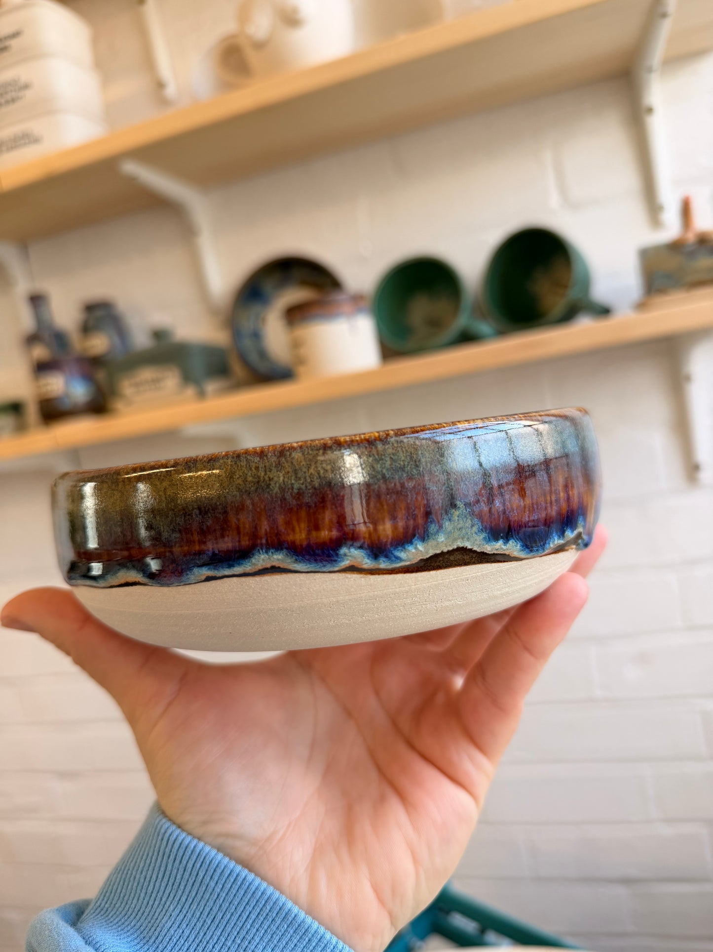 Handmade Snack Bowl Large- YOU'VE EATEN THEM ALL YOU FAT CUNT