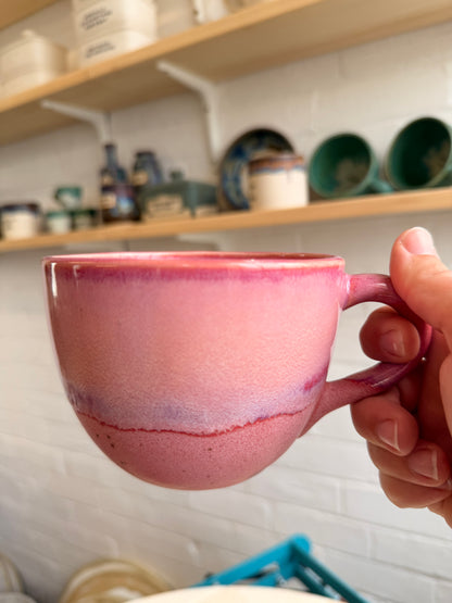 Handmade Sweary Jumbo Janice Mug  - CUNTY CAT MOM