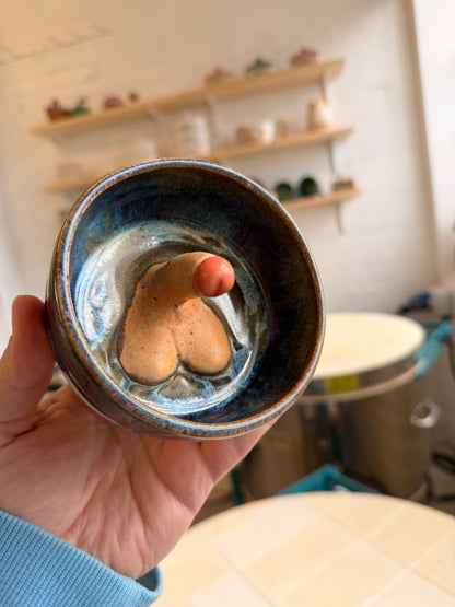 SECONDS Handmade Willy Snack Bowl