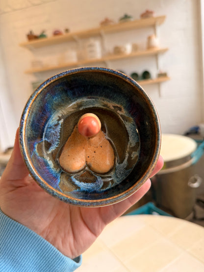 SECONDS Handmade Willy Snack Bowl