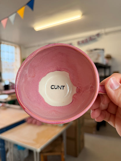Flower power Ceramic Cup - CUNT