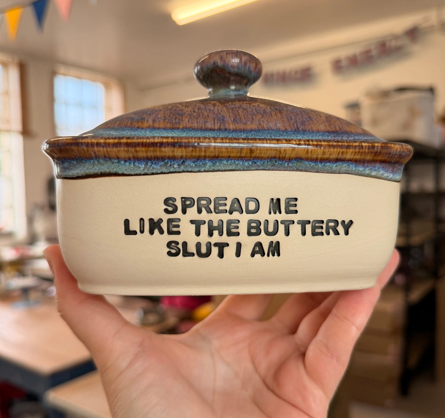 WIN a Handmade Butter Dish - RAFFLE