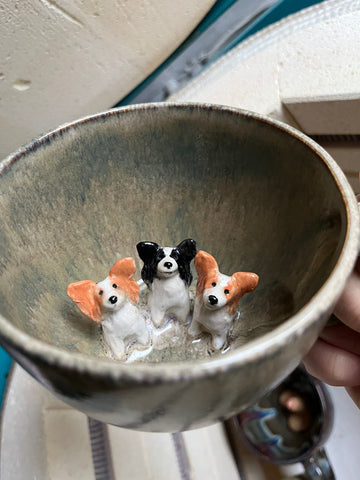 MADE TO ORDER Handmade Peekaboo Pet Mug (7-9 weeks)