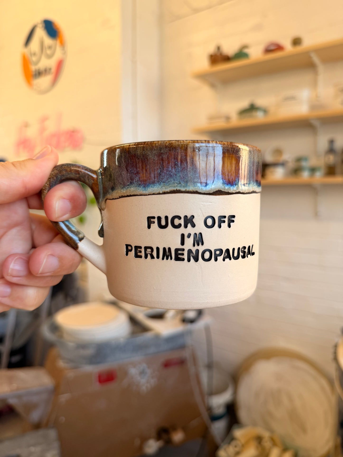FCOFFFF Mug - FUCK OFF I'M PERIMENOPAUSAL