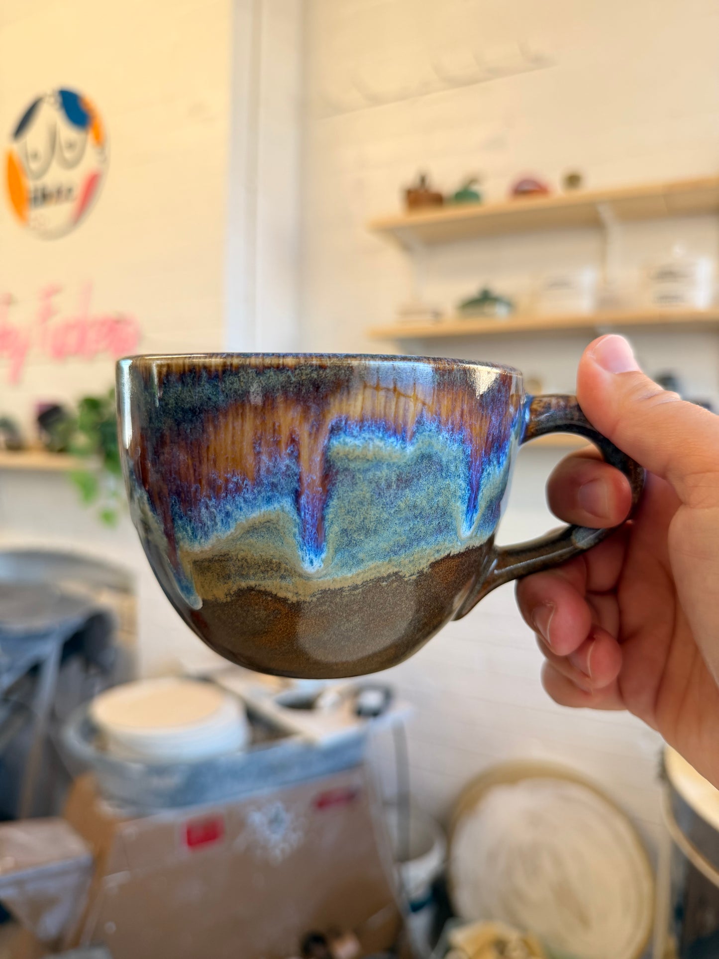 Handmade Sweary Jumbo Janice Mug  - CUNTY
