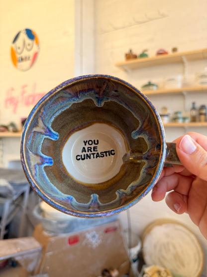 Handmade Sweary Jumbo Janice Mug  - YOU ARE CUNTASTIC