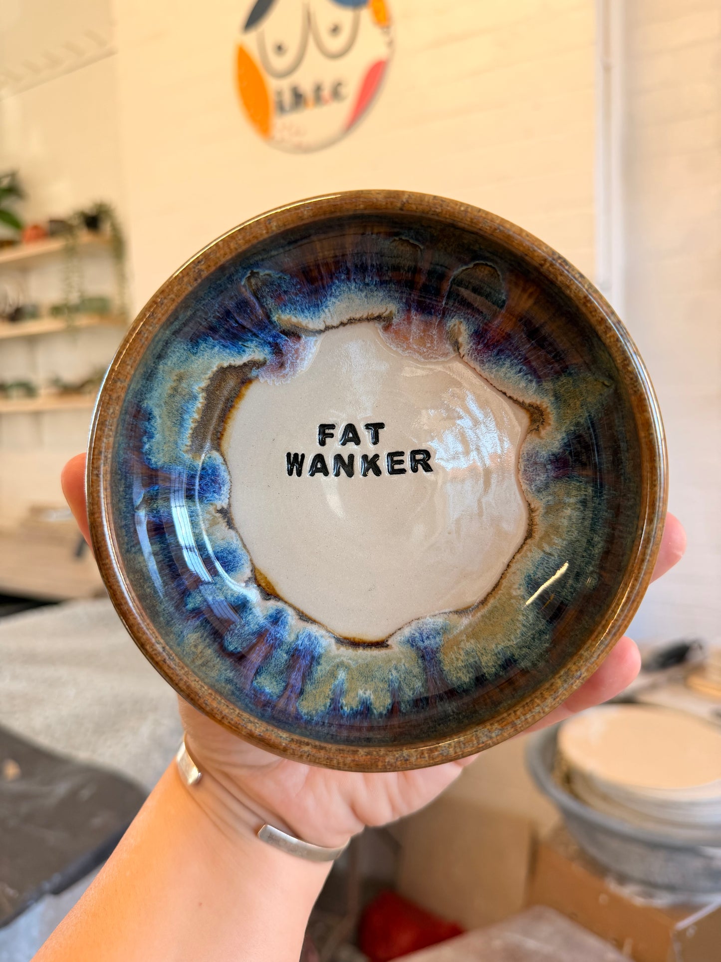 Handmade Snack Bowl - FAT WANKER