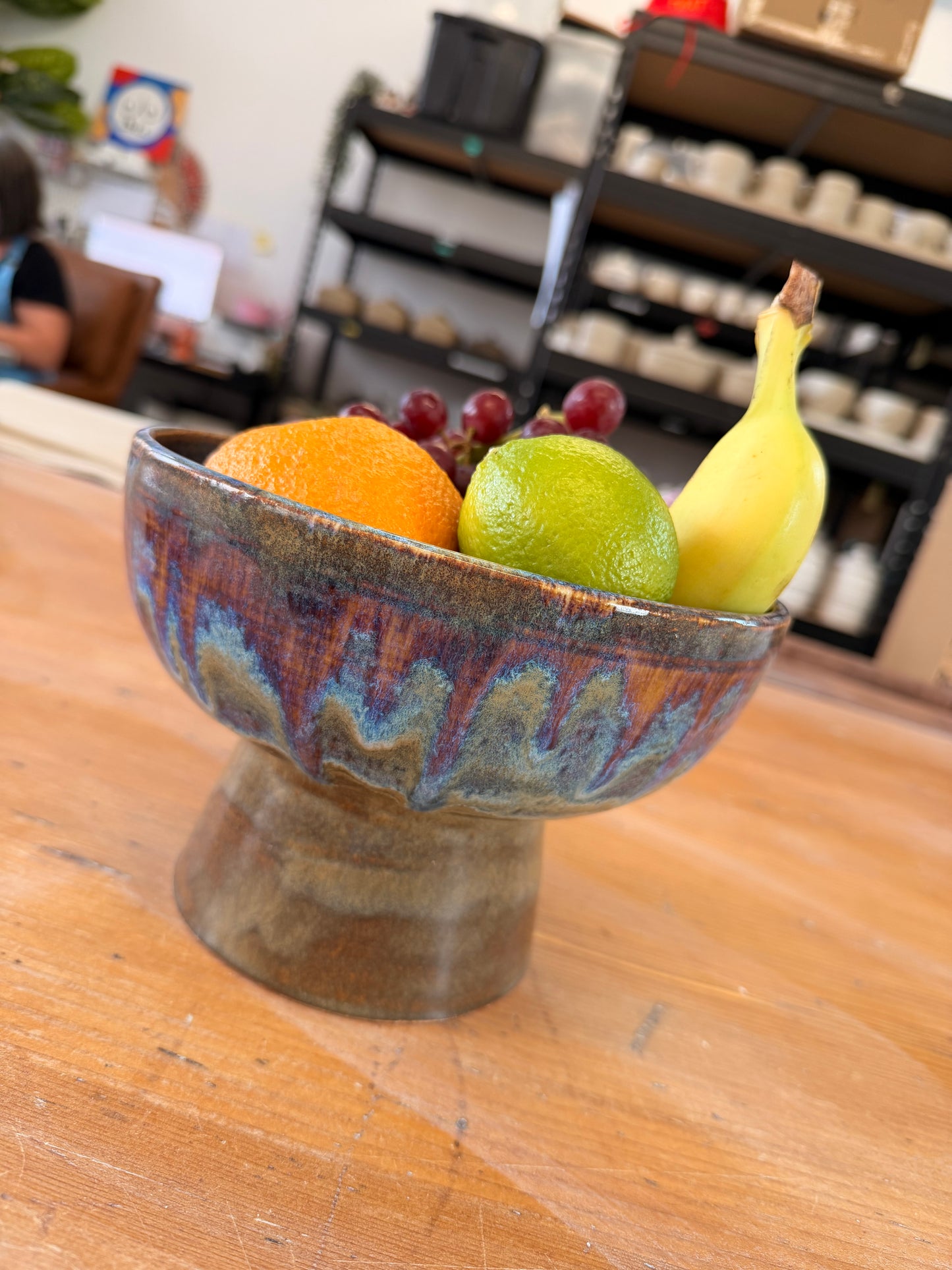 Handmade Fruit Bowl - JUST EAT SOME FRUIT YOU FAT TWAT