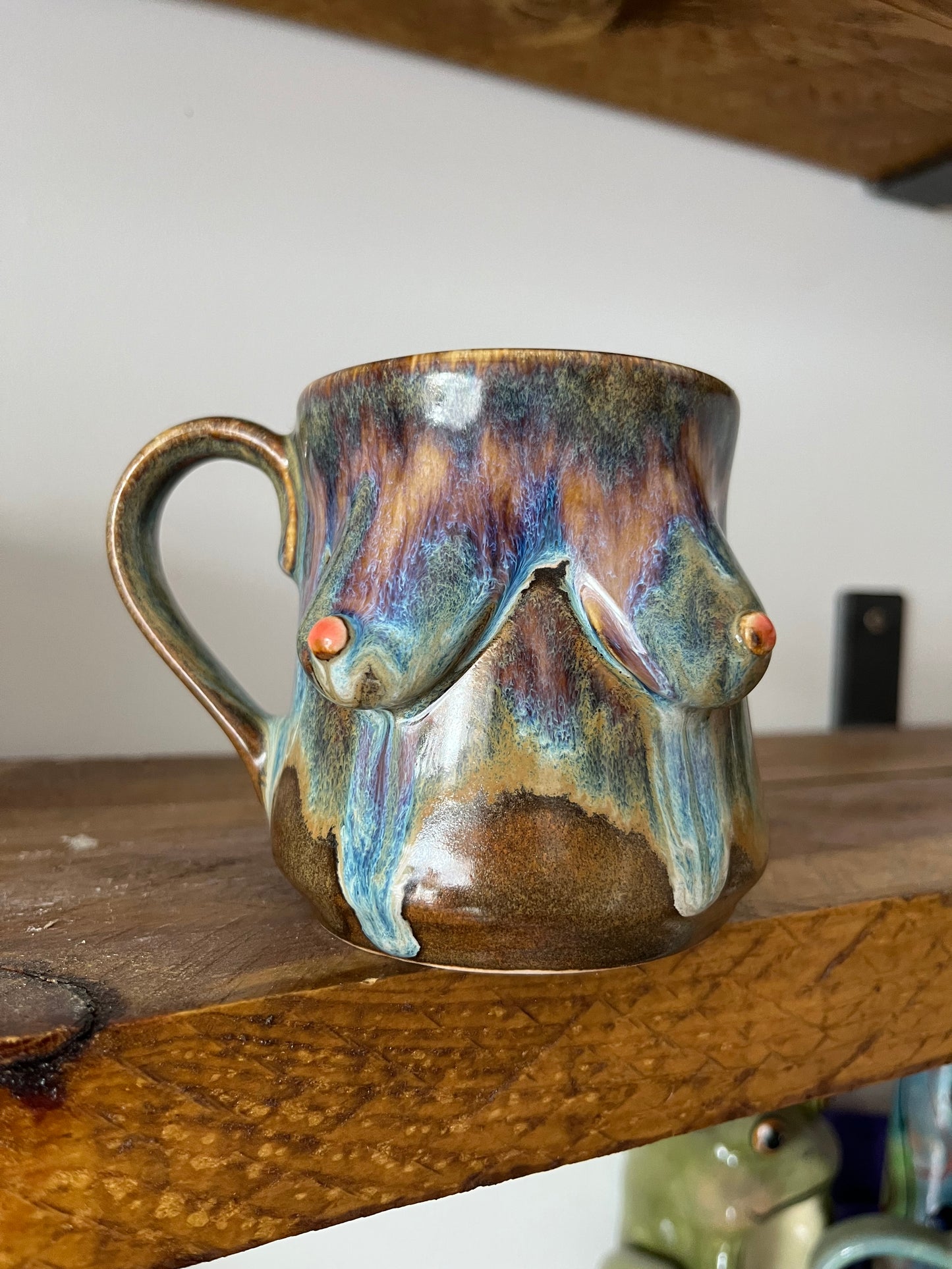 Handmade Miriam Boob Mug  - LIGHTNING
