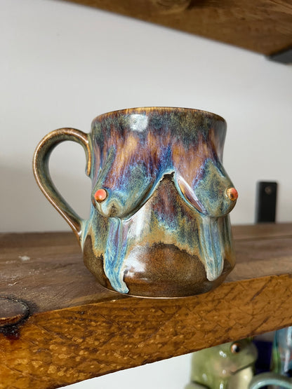 Handmade Miriam Boob Mug  - LIGHTNING