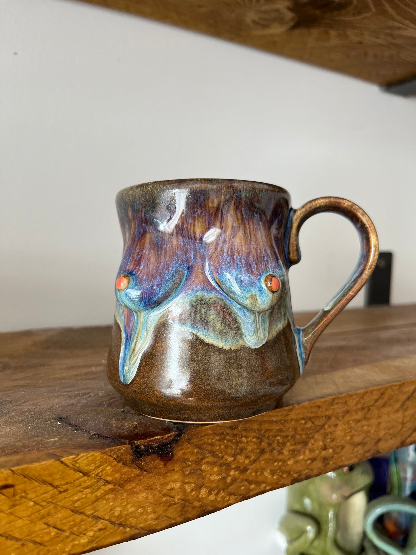 Handmade Miriam Boob Mug  - LIGHTNING
