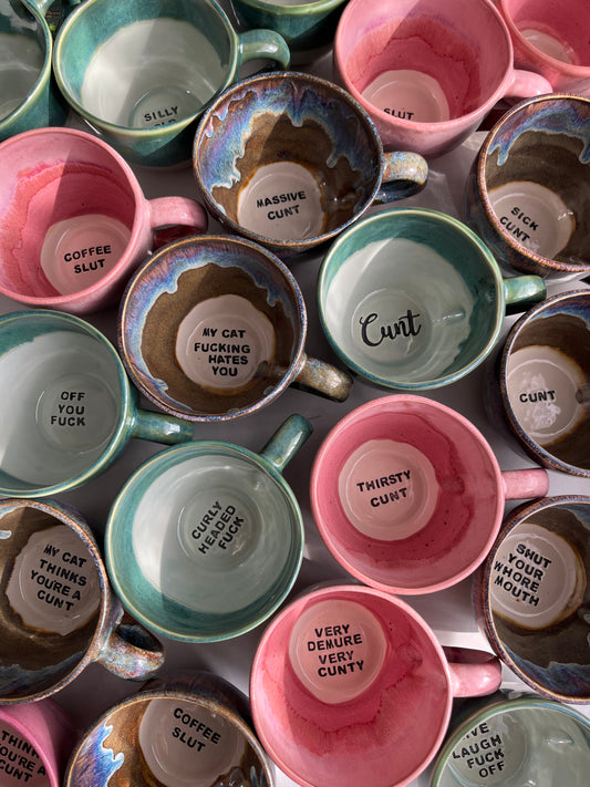 MADE TO ORDER Sweary Mug (8-9 weeks)