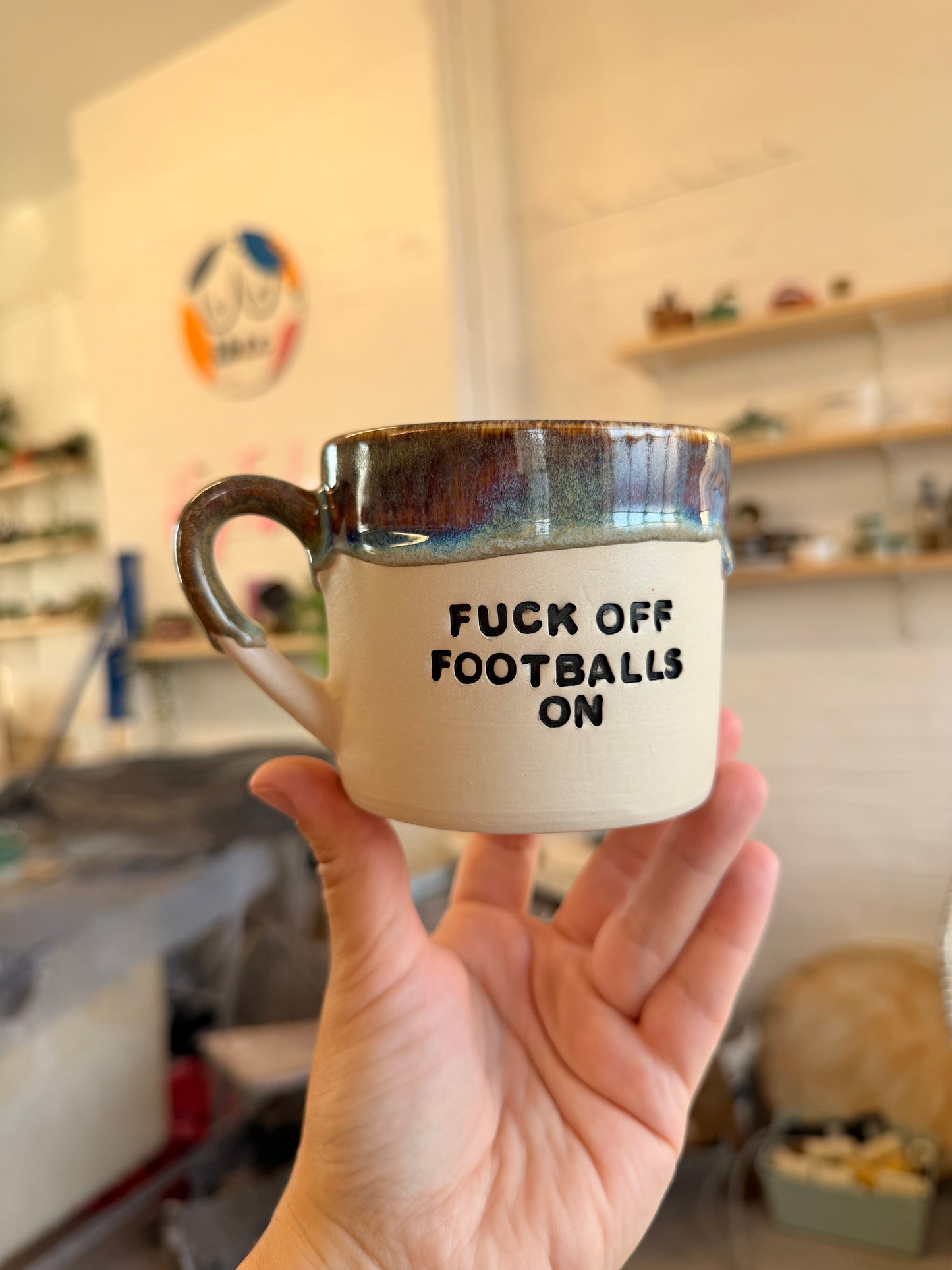FCOFFFF Mug - FUCK OFF FOOTBALLS ON