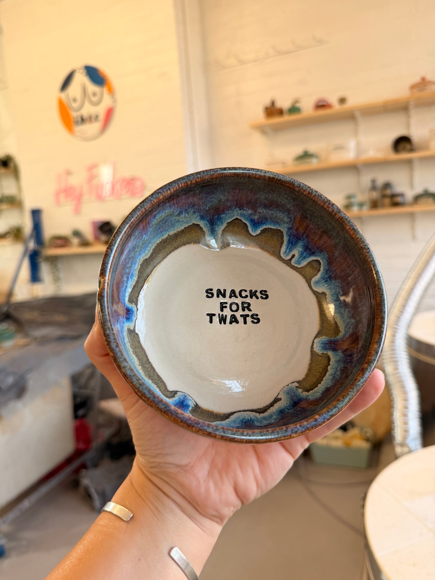 Handmade Snack Bowl - SNACKS FOR TWATS