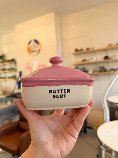 SECONDS Handmade Butter Dish