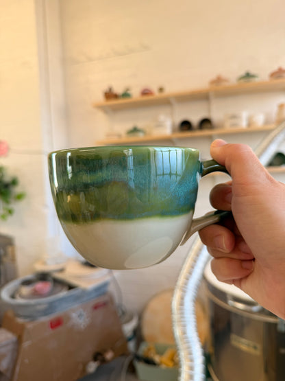 SECONDS - Handmade Sweary Sausage Jumbo Janice Mug  - SPUNKY CUP