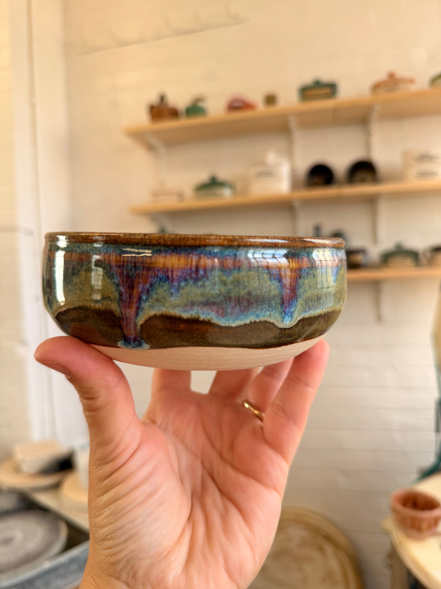 Handmade Snack Bowl - GREEDY BASTARD